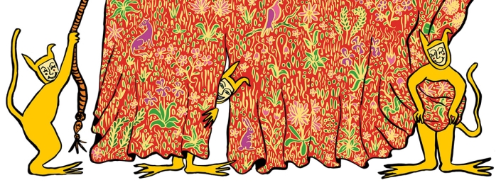 Le rideau AFFICHE-ILLUSTRATION_LISE-IRIS