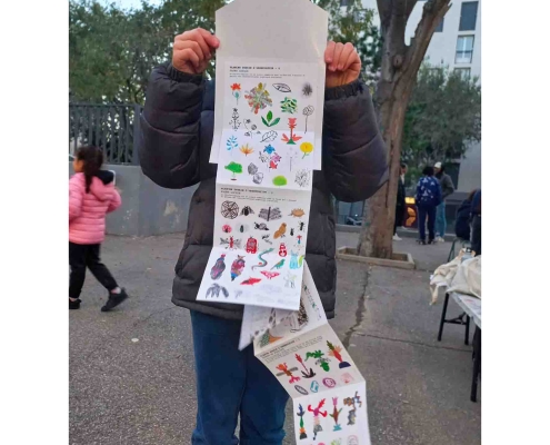 Atelier enfant illustration multi-technique