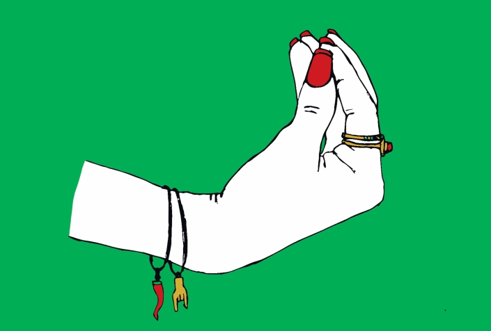 Ma che illustration affiche